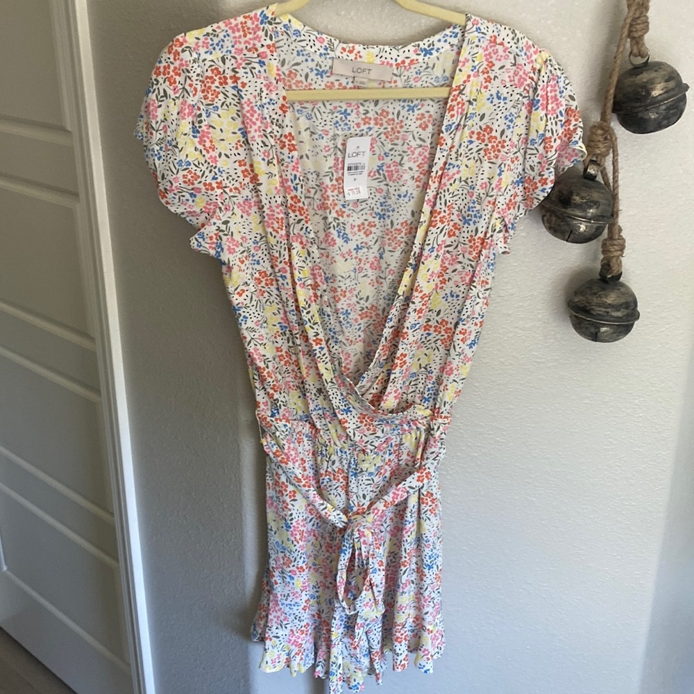 Loft romper shorts 8